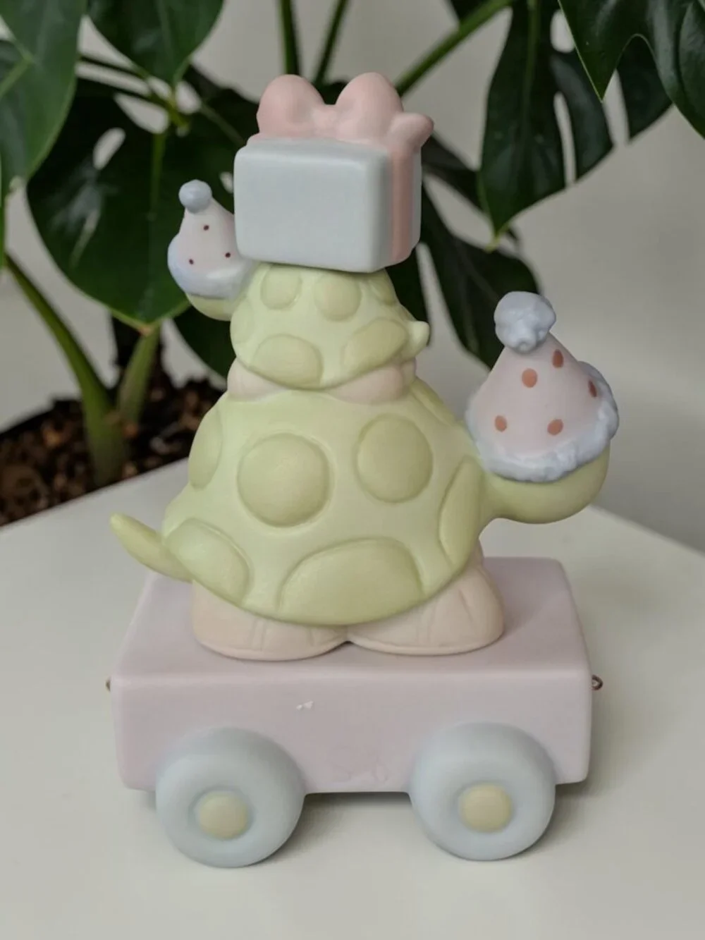 Precious Moments 11th Birthday Train Turtle 1998 Figurine 488003. Take Your Time